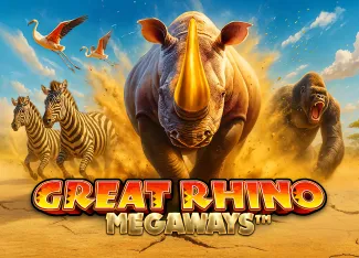 Pragmatic : Great Rhino Megaways - FULLBET138